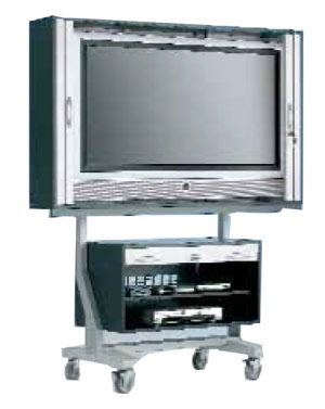 TV-Wagen, Displaywagen, Fernsehwagen, Bildschirmwagen, Fernsehschrank