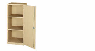 Eintürige Schränke, Schrank 3 OH, Schränke mit Holzkorpus, Büroschrank, Aktenschränke, Büroschränke