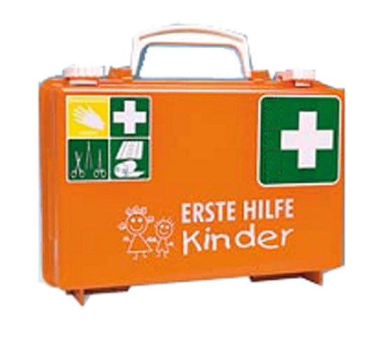 Erste-Hilfe-Koffer für Kindertagesstätte, Erste Hilfe Material für