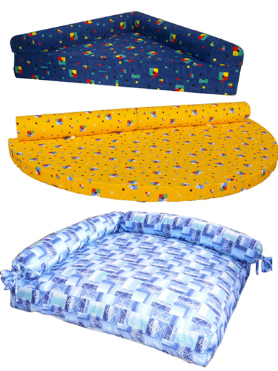 Kuschelecken, Kuschelecken mit Rückenrollen, Kuschelecke, Kuschelecken