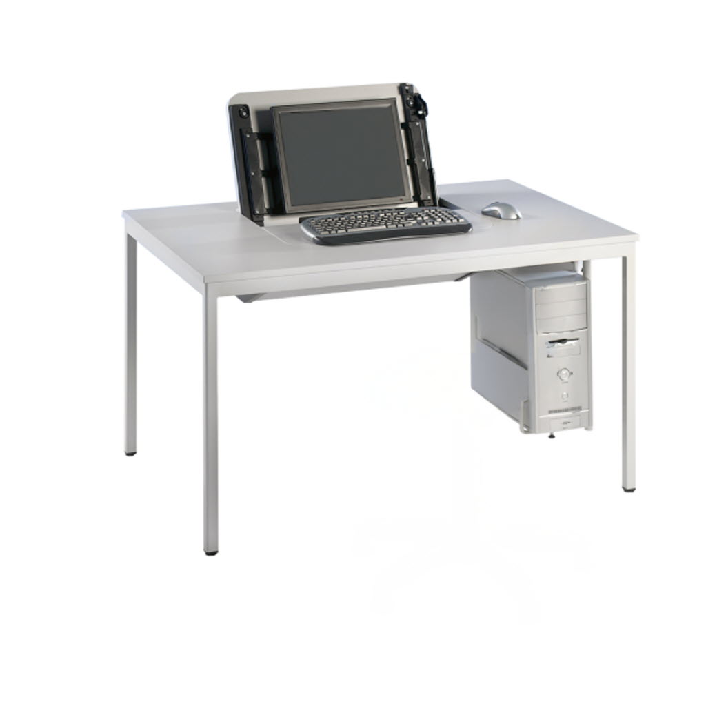 Computertisch mit versenkbare Klappe, Computertisch kaufen, Schulmöbel Computertisch, Computertisch mit versenkbaren Bildschirm