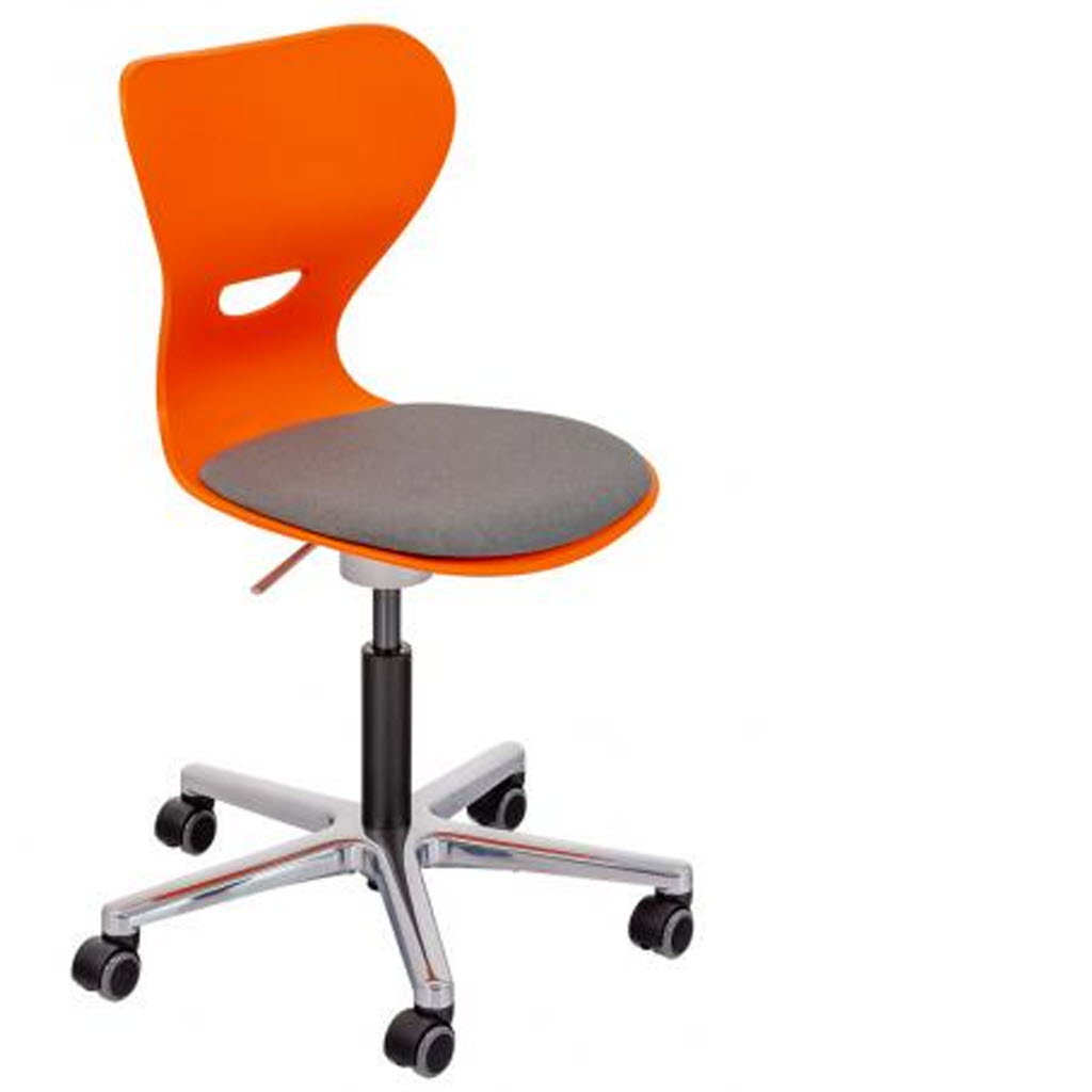 Drehstuhl mit Kunststoffsitzschale, Drehstuhl mit 3D Wippmechanik,  Lehrerstuhl mit Kunststoffsitzschale, Stuhl mit 3D Wippmechanik