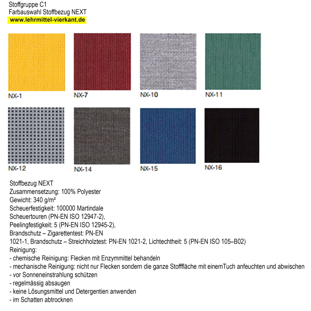 Bezugstoff für Sitzmöbel, Next, Stoffauswahl Bürostuhl Polyester, Stoff für Stühle