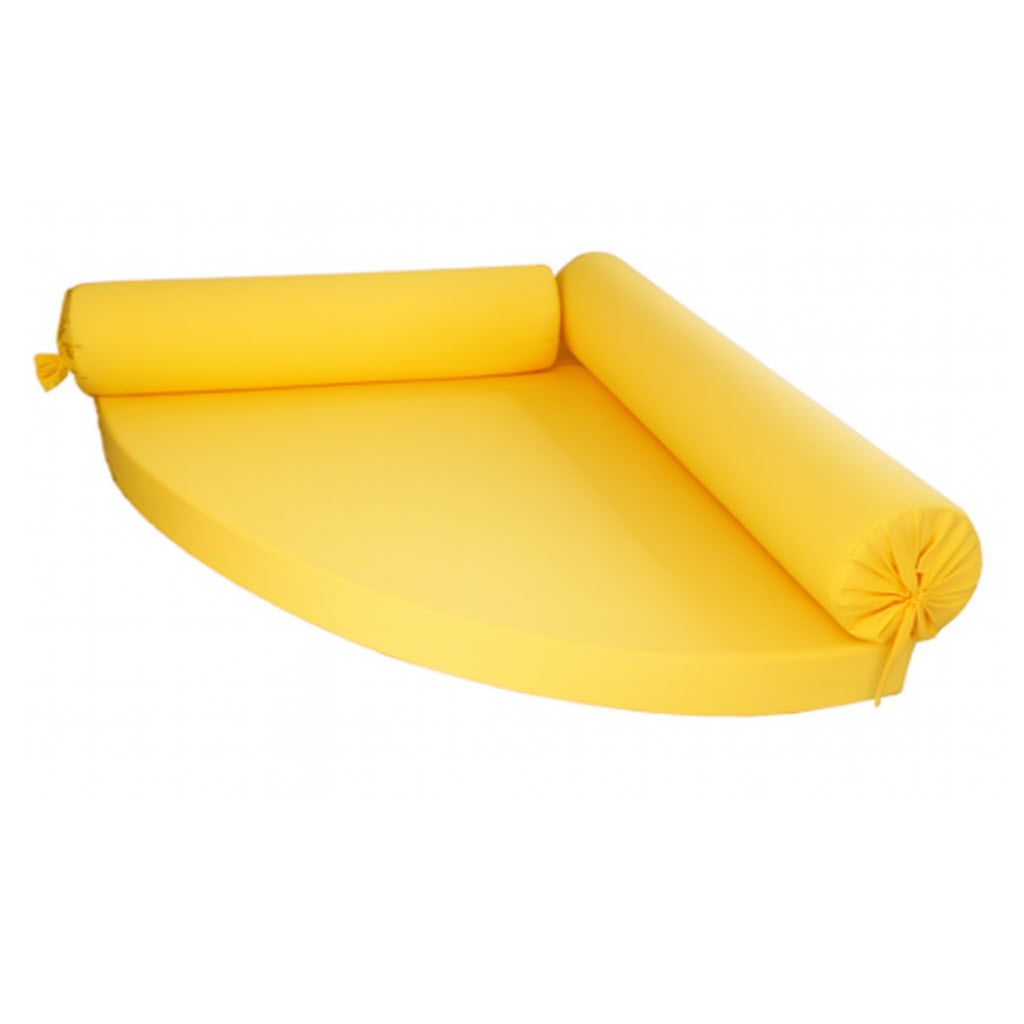  Kuschelecken-Viertelkreis, Kuschelecken mit Rückenrollen, Kuschelecke Motiv 