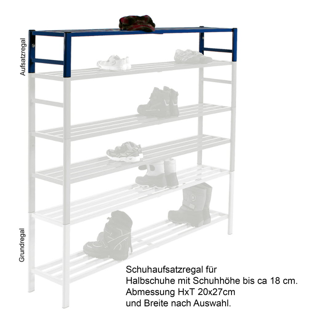 Schuhregale für Halbschuhe, Schuhregal aus Stahl, Aufsatz-Regal für Schuhe, Schuhablage, Schuhregale für Schulen, Schuhregale kaufen