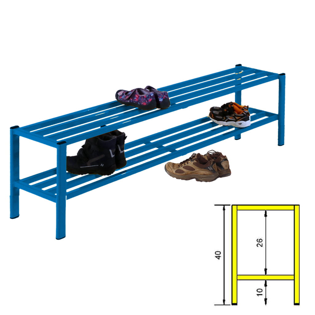 Schuhregal kaufen, Schuhregale, Regal für Schuhe, Schuhablage, Schuhregale für Schulen, Schuhregal für Kindergartenn