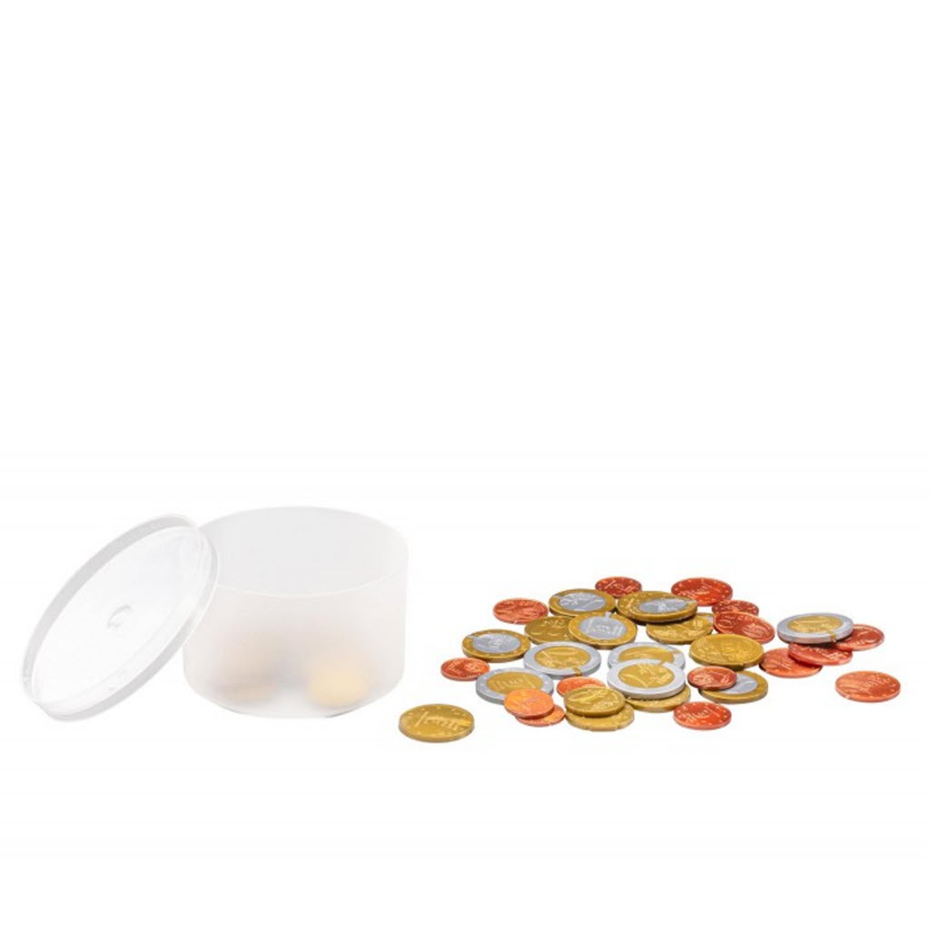 Spielgeld Euro-Münzen, Rechengeld, Euro im Klassensatz, Rechengeld