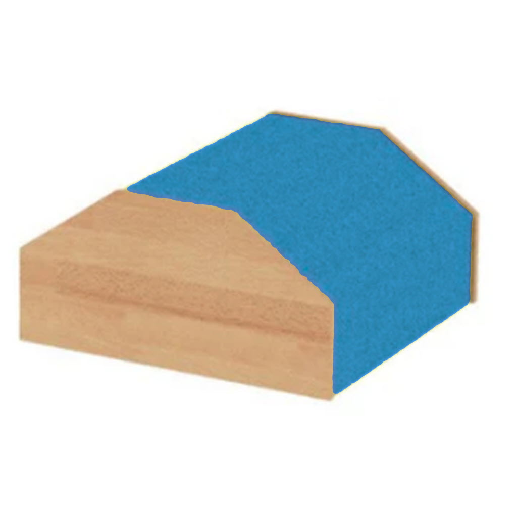  Foto zu Spielpodest Berg mit Linoleum, Kindergartenmöbel Spielpodest 