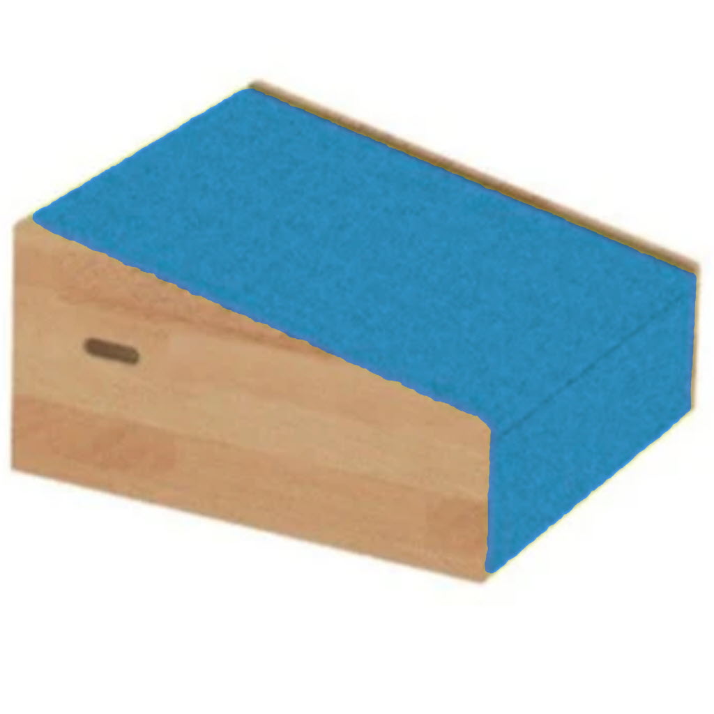  Spielpodest Rampe mit Linoleum, Spielpodest mit Linoleum, Spielpodeste Bildidee 