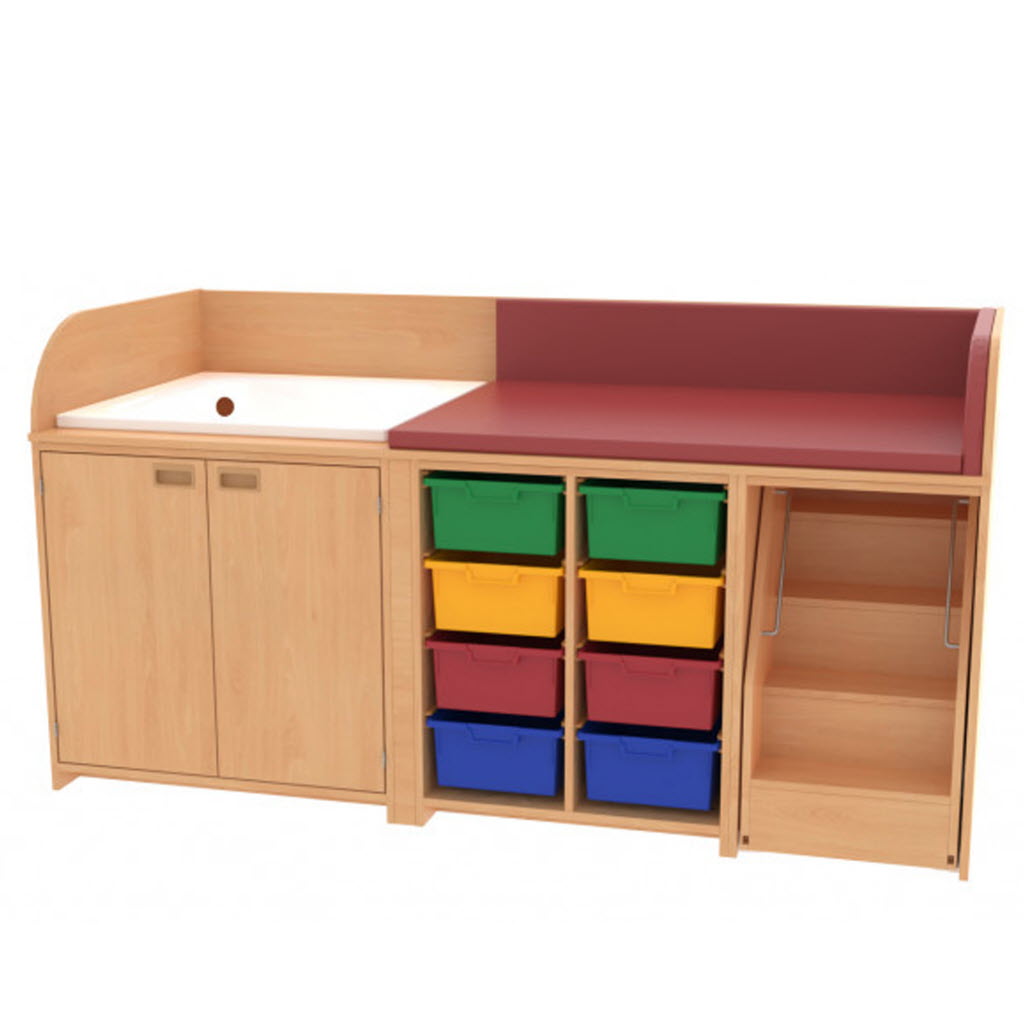 Wickelkommode für Kindergarten, Kindergartenwickelkommode