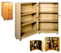 KlappBibliothek, Doppelregal