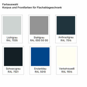Zeichnungsschrank DIN A1 In Weiß – Planschrank Mit Flachablage, 565117 Von Lüllmann