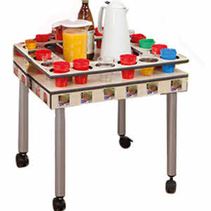 Garderobenwagen, Kindergartenmöbel Garderobenwagen, Garderobenwagen für