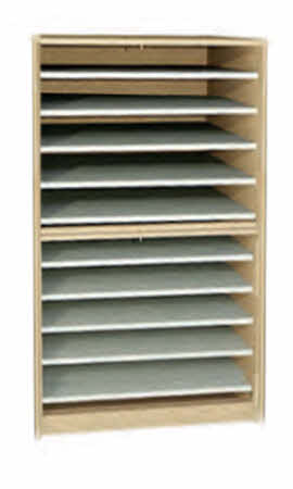 Bilderschrank, Papierschrank, Materialschrank, Schrank für Papier