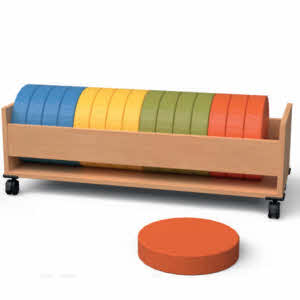 Sitzkissen, Sitzkissenwagen, Sitzkissen für Kindergarten, Kissen für