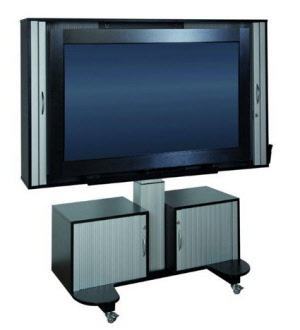 TV-Wagen, Displaywagen, Fernsehwagen, Bildschirmwagen, Fernsehschrank