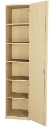 Schrank mit 1x Flügeltür, Schrank, Schränke, Flügeltürenschrank
