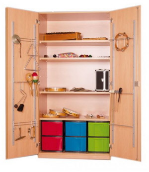 Musikschrank, Musikschränke, Instrumentenschränke, Instrumentenschrank