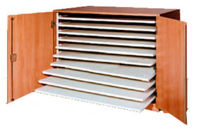 Papierschrank, Bilderschrank, Planschrank, Flachablageschrank