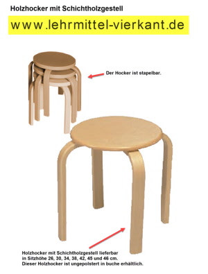 Holzhocker für Kindergarten, Hocker für Kinder, Hocker für Kindergarten