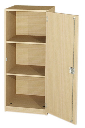 Unterschrank mit 1 Tür, Unterschrank 3 Ordnerhöhen, Schrank für Akten