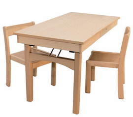 Wandklapptisch, Wandklapptische, Tische zur Wandmontage, Klapptische