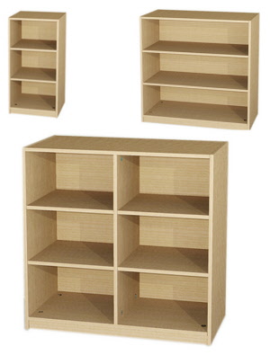 Schrankregal, Unterschrankregal, Schrank offen, Halbschränke